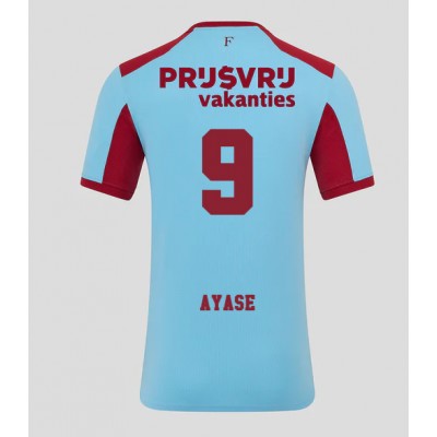 Moški Nogometni dresi Feyenoord Ayase Ueda #9 Tretji 2025-26 Kratek Rokav Moški Nogometni dresi Feyenoord Ayase Ueda #9 Tretji 2025-26 Kratek Rokav